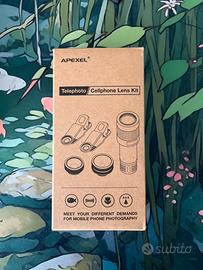 Kit Lenti Smartphone Apexel 4 in 1