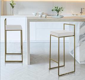 Coppia di sgabelli cucina