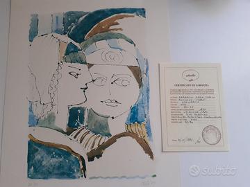 Serigrafie con certificato di autentica
