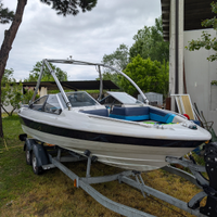 Barca open bayliner 6 metri