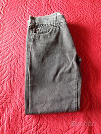 Jeans DU-KA Demin 1976 colore nero dritti, Tg.M 