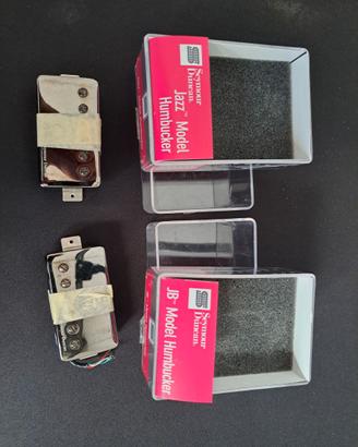 Seymour Duncan JB SH4 e Jazz SH2 black chrome