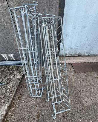 fioriere terrazzo ganci ferro zincato fioriera