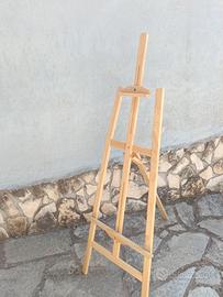 Cavalletto Portatile Legno Nuovo