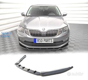 SPOILER LIP SKODA OCTAVIA 17-20 NERO LUCIDO