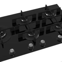 WHIRLPOOL GOWL 958/NB PIANO COTTURA A GAS 5 fuochi