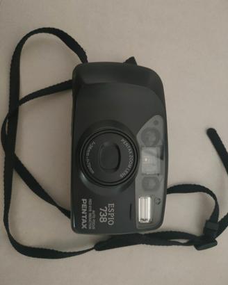 Fotocamera Pentax Espio 738 autofocus Nera