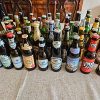 Bottiglie di birra da collezione