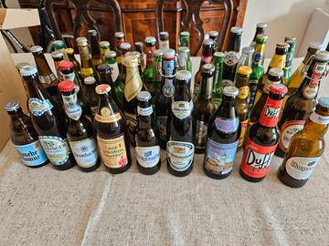 Bottiglie di birra da collezione
