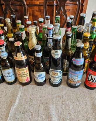 Bottiglie di birra da collezione