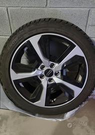 Kit 4 cerchi in Lega 17 con Gomme termiche 