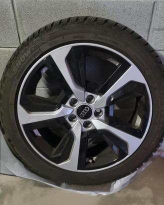 Kit 4 cerchi in Lega 17 con Gomme termiche 