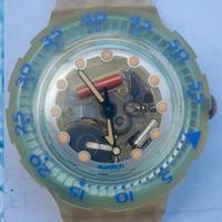 Scuba SDK 107  Swatch  "Blu  Ice"  NUOVO