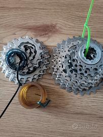 Pacco pignoni Shimano 