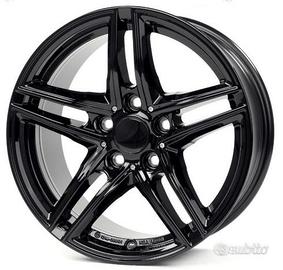 4 cerchi Borbet XR 17 pollici BMW Serie 3 5 6 7 Z4