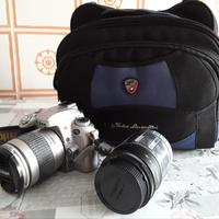 Macchina fotografica Nikon e tamron