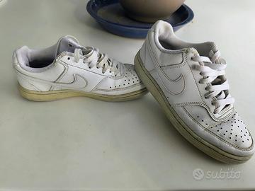 Scarpe Nike Court Vision Low (Triple White)