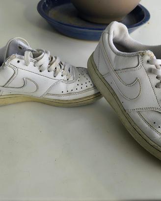Scarpe Nike Court Vision Low (Triple White)