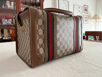 Beauty case rigido Gucci anni 80