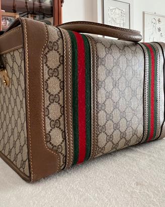 Beauty case rigido Gucci anni 80