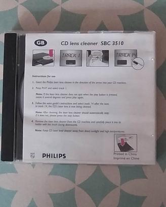 Pulitore lenti CD 