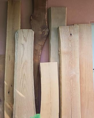Tavole, assi e tavoli in legno massello