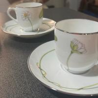 Coppia di Tazzine da caffe Hermes Paris