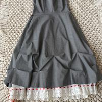 Vestito + gillet coprispalle tg 42 Lazzari