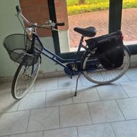 bici da donna con cestino 