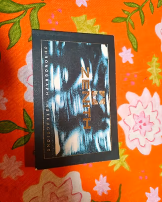 Libretto istruzioni Zenith El Primero De Luca