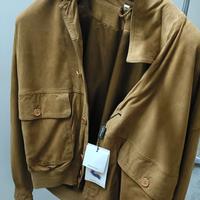 Bomber uomo vera pelle taglia 48