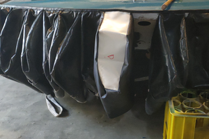 Gonnelle nuove per hovercraft