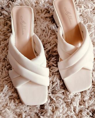 Sandali donna bianche 