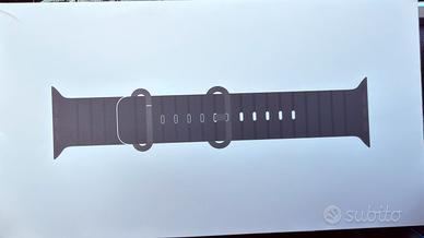 BRACCIALE PER APPLE WATCH ULTRA OCEAN BAND BLACK T