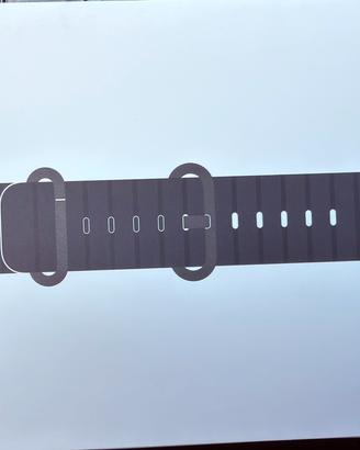 BRACCIALE PER APPLE WATCH ULTRA OCEAN BAND BLACK T