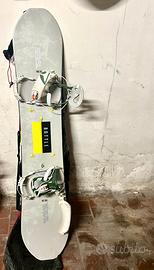 K2 Bottle Rocket 148 snowboard twin+Attacchi