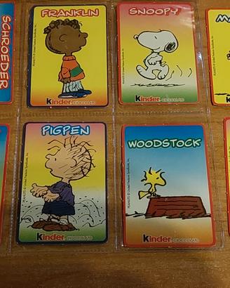 card di charlie brown completa 