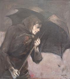 quadro Giovanni Cappelli opera storica 1954