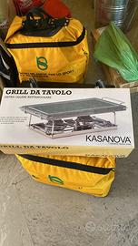 Grill da tavolo Kasanova con pietra ollare