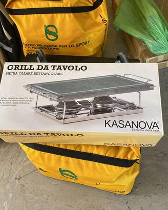Grill da tavolo Kasanova con pietra ollare