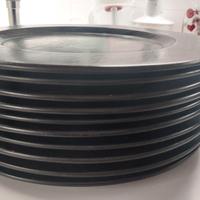 Continenta Holzdesign - n. 10 Sottopiatti in wengé