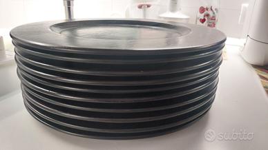 Continenta Holzdesign - n. 10 Sottopiatti in wengé