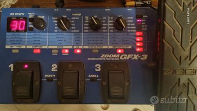 Multieffetto per chitarra ZOOM GFX3