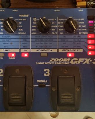 Multieffetto per chitarra ZOOM GFX3
