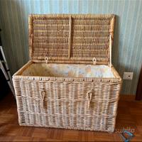 Cassapanca in vimini