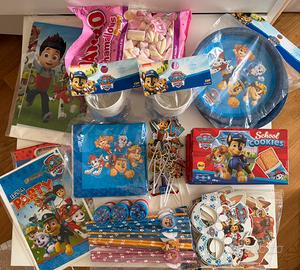 Kit festa compleanno Paw Patrol 20/30 bambini