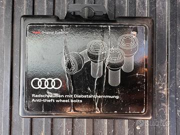 Kit bulloni antifurto Audi con chiave