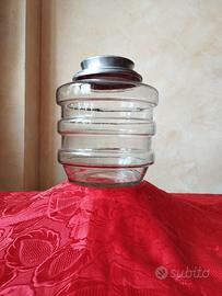 Vaso da drogheria in vetro soffiato