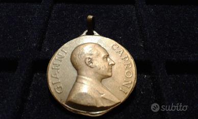 Medaglia Gianni Caproni Aviazione Aeronautica