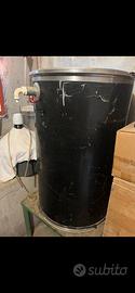 Cisterna in acciaio inox.